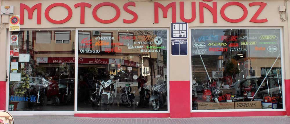 Tienda Motos Muñoz en Lucena