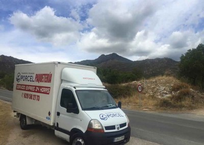 Camión 4 Transportes y Mudanzas Porcel en Lucena