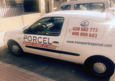 Paquetería Urgente Transportes y Mudanzas Porcel en Lucena